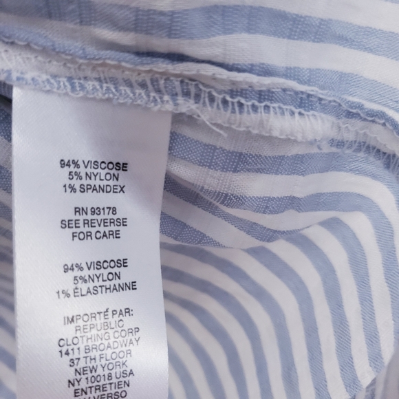 Anthropologie Pilcro Sybil Ruffle Teir Sleeve Blouse - Picture 8 of 8